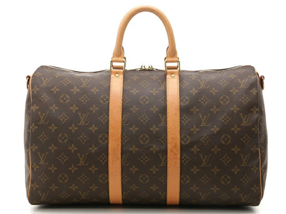 Louis Vuitton Boston Bag Keepall Bandouliere Monogram